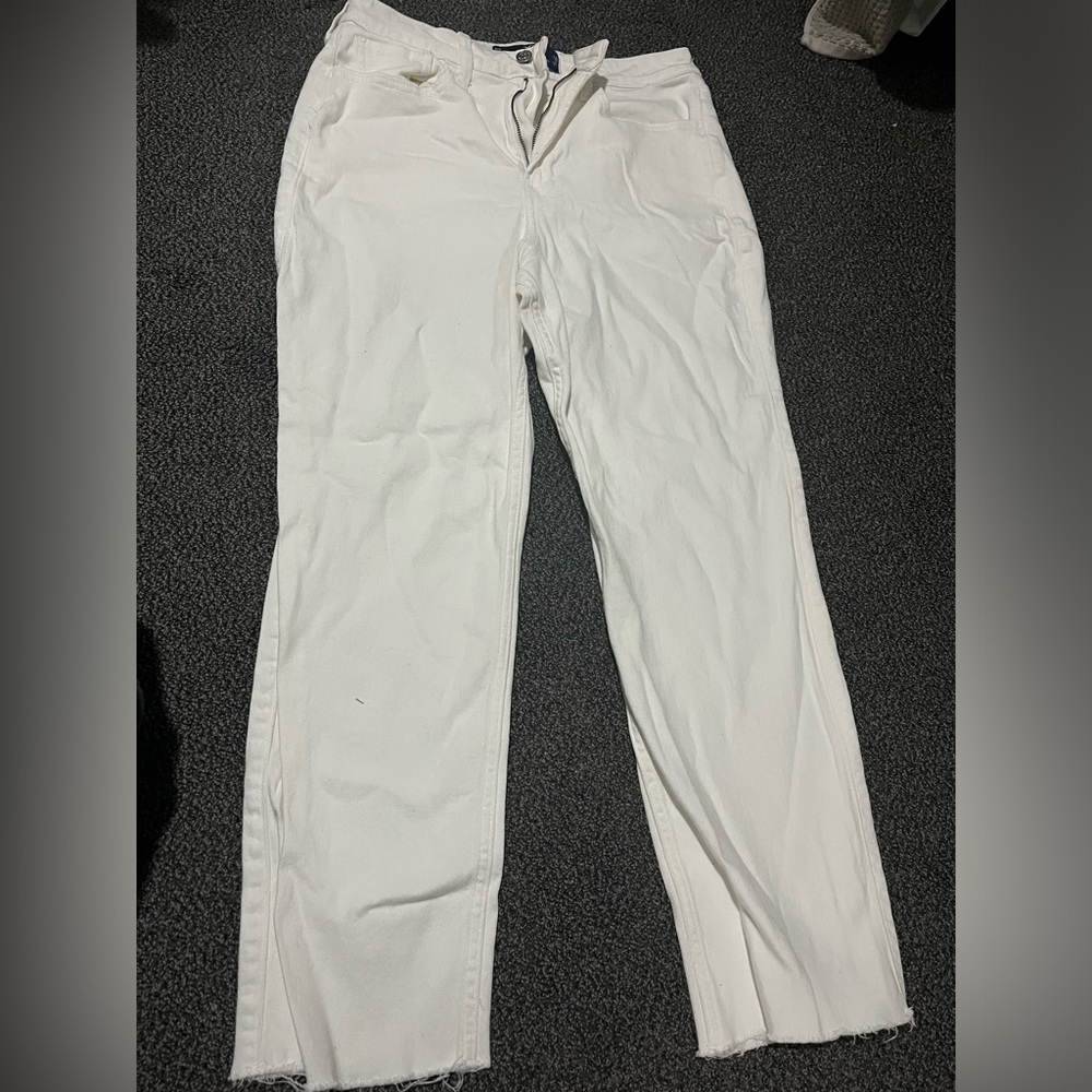 Hollister ultra high rise straight leg jeans